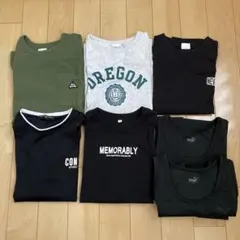 160男の子 Tシャツセット まとめ売り ゆったりサイズ