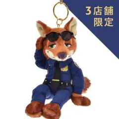 ディズニーストア ニック・ワイルド 警察官 ぬいぐるみ - メルカリ