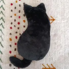 黒猫デザインポーチ