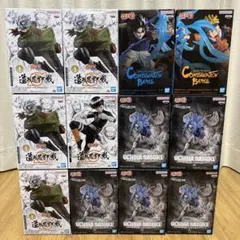 ナルト疾風伝 造形忍界大戦 はたけカカシ ロックリー ナルト サスケ フィギュア