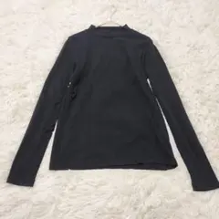 《人気》ユニクロ レディース Tシャツ 黒 シンプル (M)