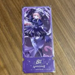 にじさんじ　8周年　チケット風カード　周央サンゴ