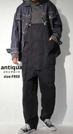 アンティカ/オーバーオール /tree cafe ジャンプスーツ サロペット