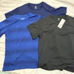 UNIQLO ドライEXクルーネックTシャツ　150センチ 3枚セット　新品あり