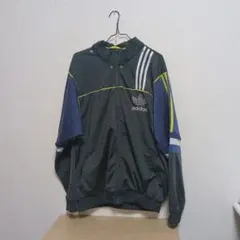 90sインドネシアadidas トレフォイルロゴ トラック ジャケットD8ＸＬ