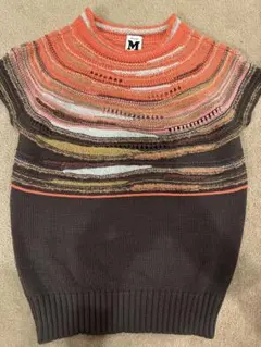 MISSONI ニットカーディガン 黒・紫・白　美品 2025年最新】ミッソーニニットの人気アイテム - メルカリ
