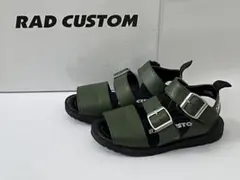 RAD CUSTOM ラッドカスタム バックル付合皮サンダル 19cm