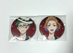 ツイステ OH MY CAFE ホログラム トレイ ケイト 缶バッジ 2点