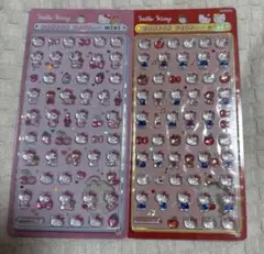 【正規品】ボンボンドロップシールハローキティピンクハローキティ赤miniセット