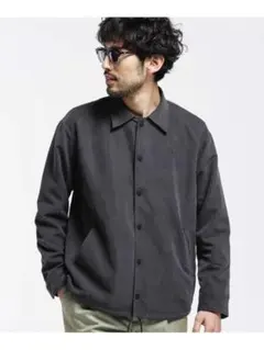 NANO universe ジャストライトコーチジャケット　Mサイズ　スミクロ