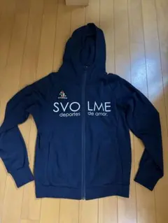 svolme ネイビー フルジップパーカー160cm