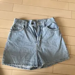 WEGO デニムハーフパンツ ライトブルー Sサイズ