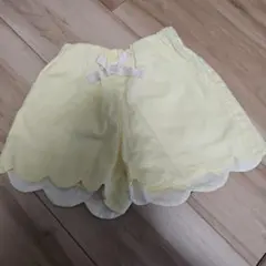 apres les coursショートパンツ黄色