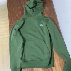 New Balance オリーブグリーン パーカー S