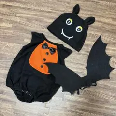 【美品】ハロウィン小悪魔デビルコスチューム3点set 70