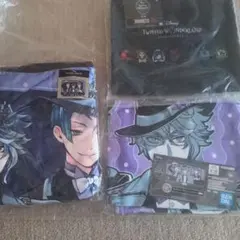 ツイステ　一番くじ　ラストワン賞トートバッグ　ビジュアルタオルセット