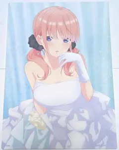 五等分の花嫁 一番くじ F賞 中野二乃 イラストボード ウェディングドレス