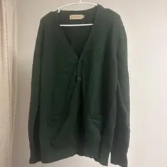 制服 カーディガン 緑