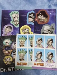 Dr.STONE ステッカー 千空 まとめ売り 百均