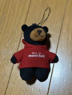 モンベル ストラップ モンタベア #1 レッド mont-bell