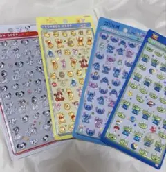 正規品 BONBON DROP miniディズニー シールセット 4種