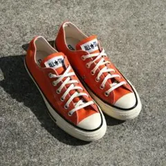 レッド 赤色 ローカット スニーカー CONVERSE コンバース
