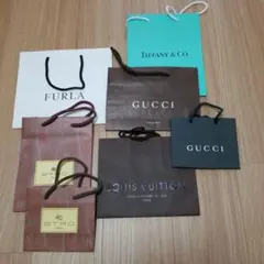 ブランド　ショッパー 紙袋 まとめ売り8枚