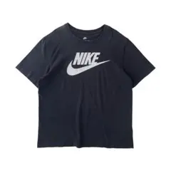 NIKE　デザインTシャツ　XL　スウォッシュロゴ　プリント　ワンポイント