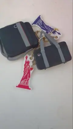 EASTBOY ミニチャーム スクールバッグセット　ガチャ