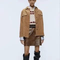 ZARA レディース　ザラ　M コーデュロイジャケット