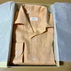Brioni リネン100% 長袖シャツ　Mサイズのサムネイル