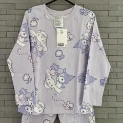 H&M×サンリオ クロミ/シナモロール コットンパジャマ110/115cm