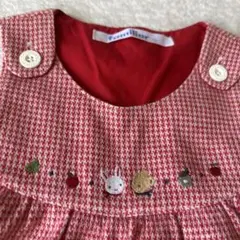 familiar ファミリア ワンピース 70cm 刺繍