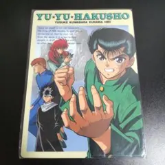 未開封　未使用　幽遊白書 下敷き 浦飯幽助 飛影 蔵馬 桑原和真