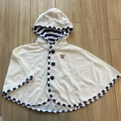 ミキハウス ポンチョ 日本製 UVカット