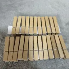 木製クリップ　24点