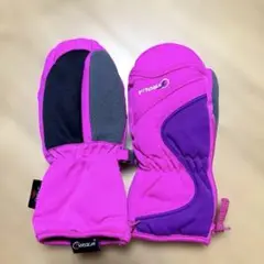 キッズ　スキー　スノーボード用ミトン手袋 Sサイズ