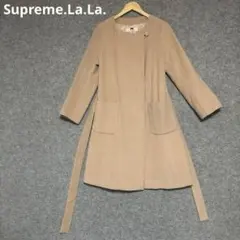 タグなし】Supreme.La.La. ウエストリボン ロングコート - メルカリ