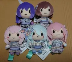 プロジェクトセカイ プロセカ ふわぷちマスコット ぬいぐるみ 5種セット ②