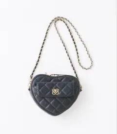 ナイスクラップ　Seemiハートキルティングポシェット