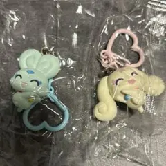 プリキュアぴたっとなかよしチャーム　フラッピ チョッピ ペアキーホルダー①