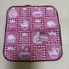 pink houseバスタオル ピンクオーバーオールうさぎバスタオル - ピンクハウス通販