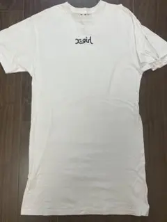 x-girl ホワイト Tシャツ サイド紐付きのサムネイル