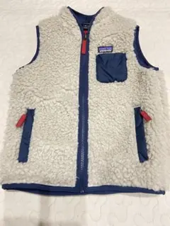 Patagonia キッズ フリース ベスト レトロX 5T
