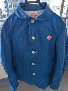DANTON 青 コットン カバーオール