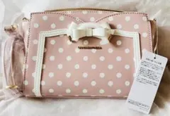【♡Samantha Vega ♡ドット柄リボンショルダーバッグ】