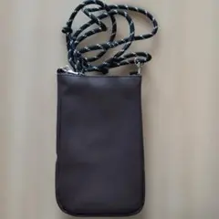 スマホショルダーバッグ ダークブラウン