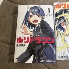 眞藤雅興先生作品『ルリドラゴン』第1巻書店シュリンク未開封特典付き