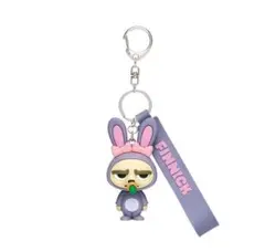 【おまけ付き】ズートピア Happyくじ マスコットキーホルダー フィニック