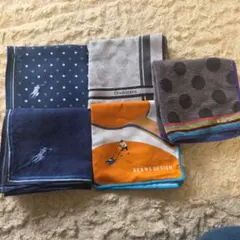 ラルフローレン Orobianco BEAMS Paul Smithハンカチ5枚